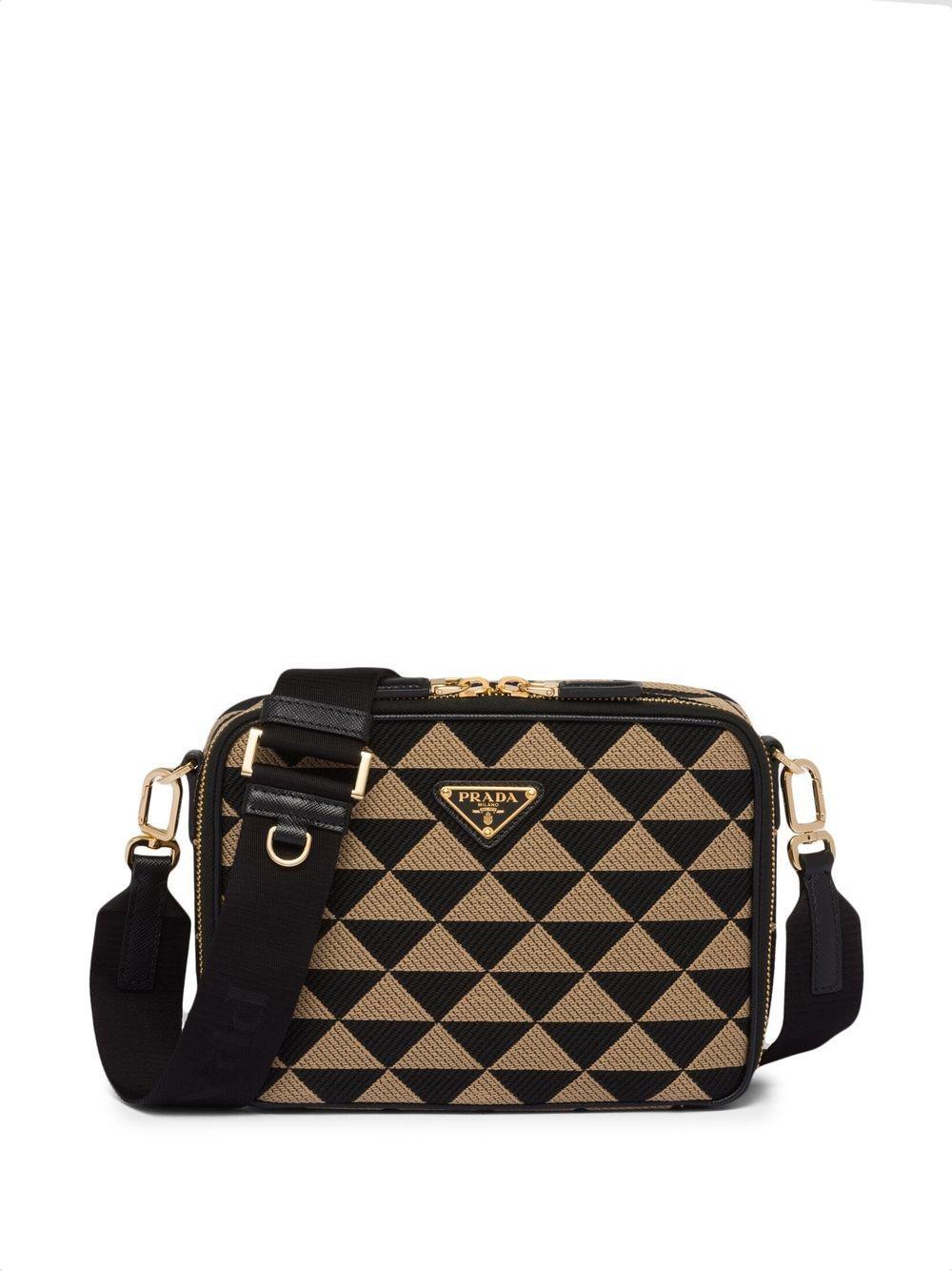 Symbole embroidered messenger bag Product Image