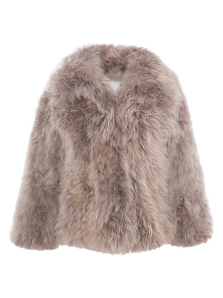 Womens Select Cashmere Goat Jacket Product Image
