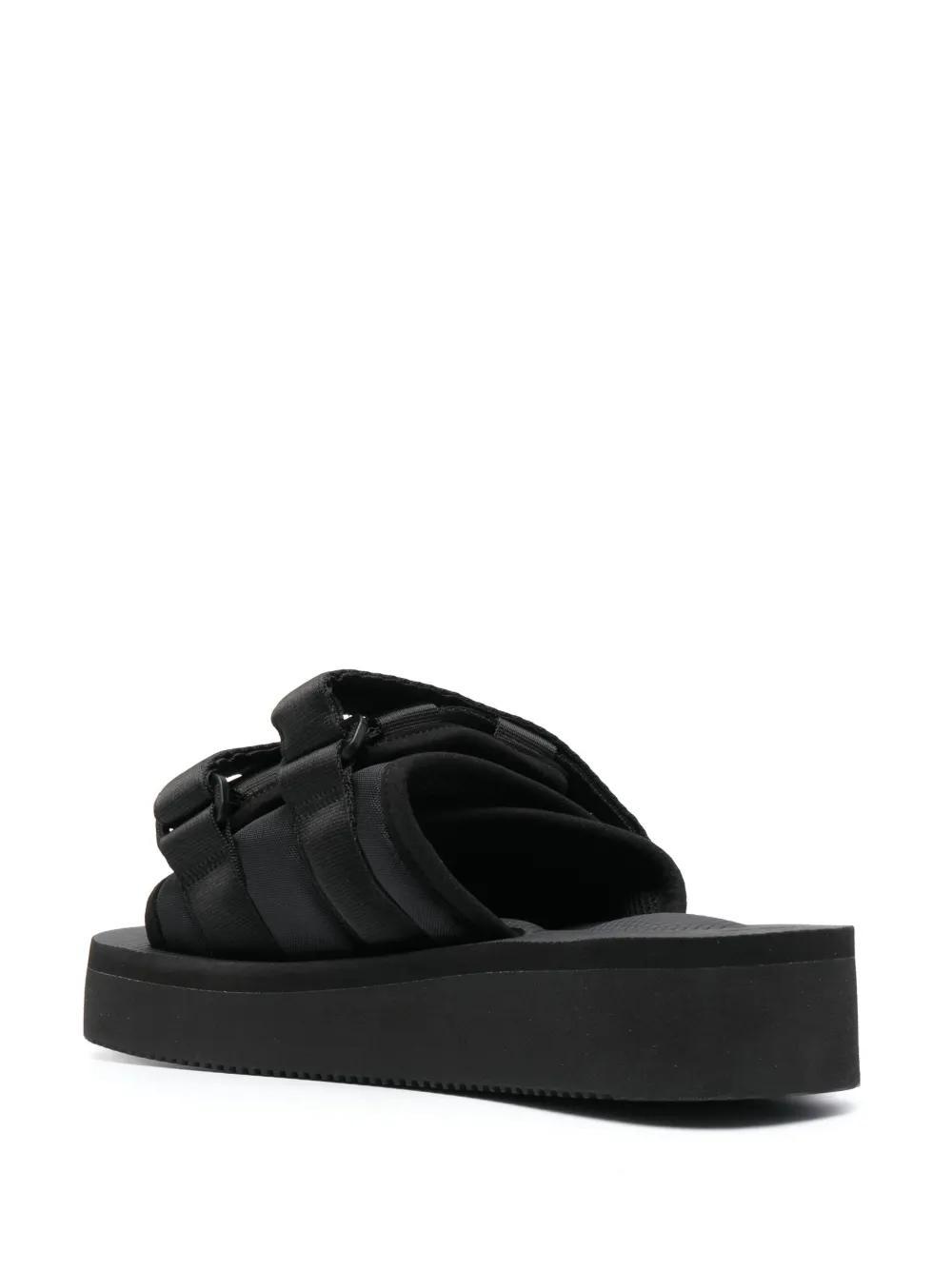 logo-patch slip-on slides  Product Image