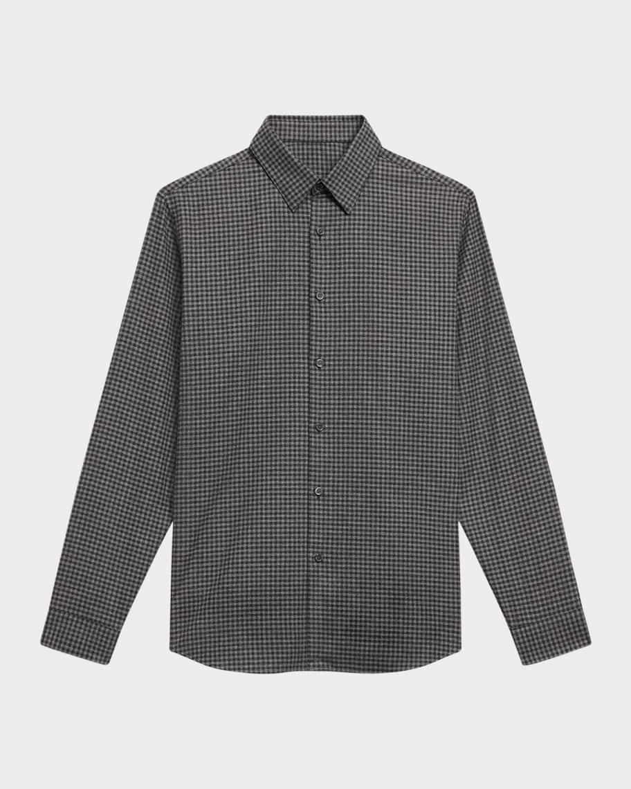 Mens Irving Gingham Button-Up Shirt Product Image