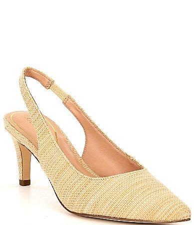 Cole Haan Womens Vandam Pointed Toe Slingback High Heel Pumps Product Image
