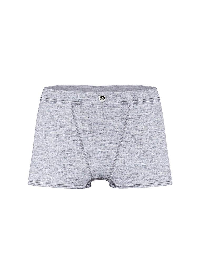 Logo Cotton High-Waist Boyshort Panty Product Image