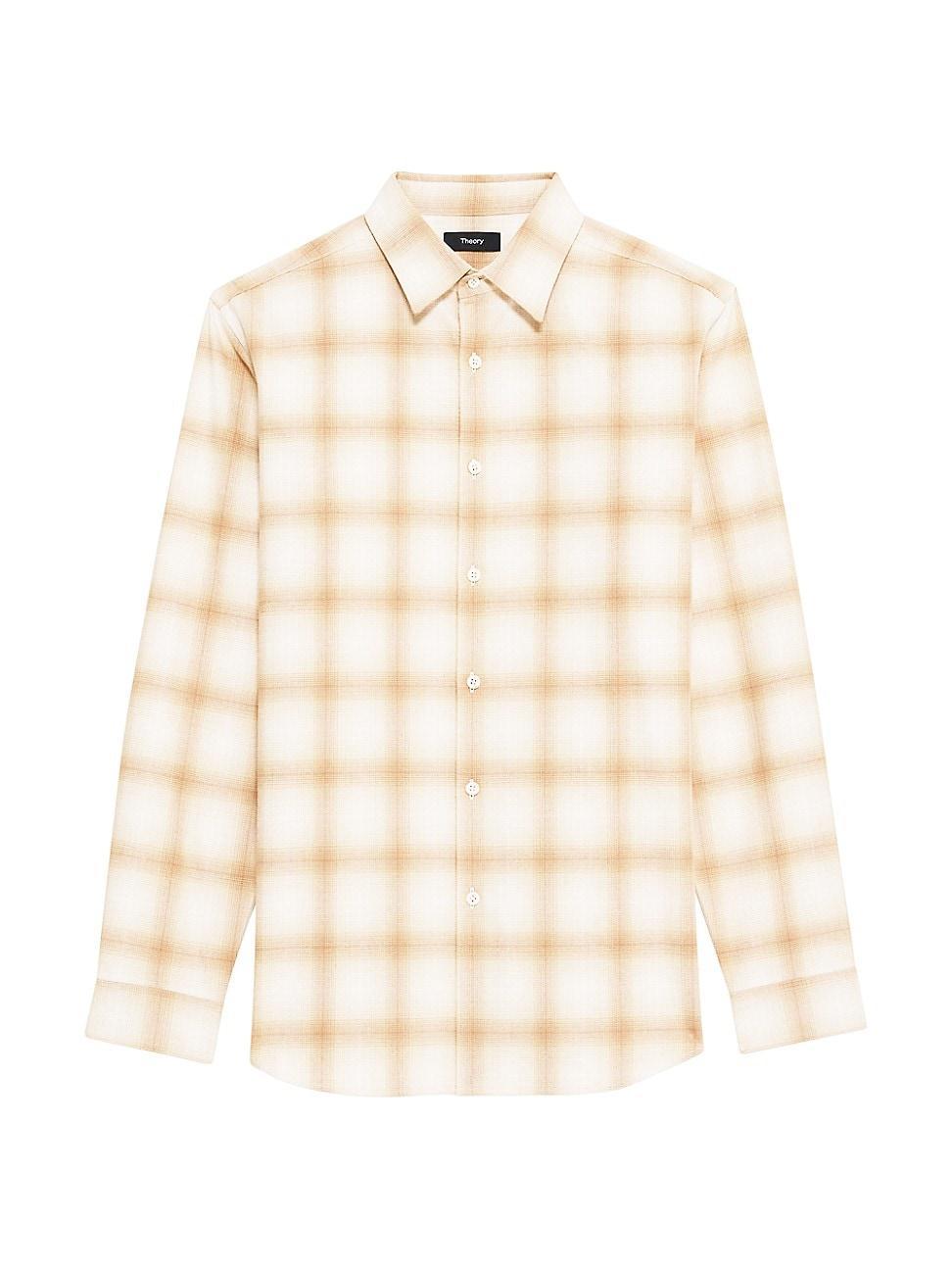 Mens Irving Plaid Flannel Shirt Product Image