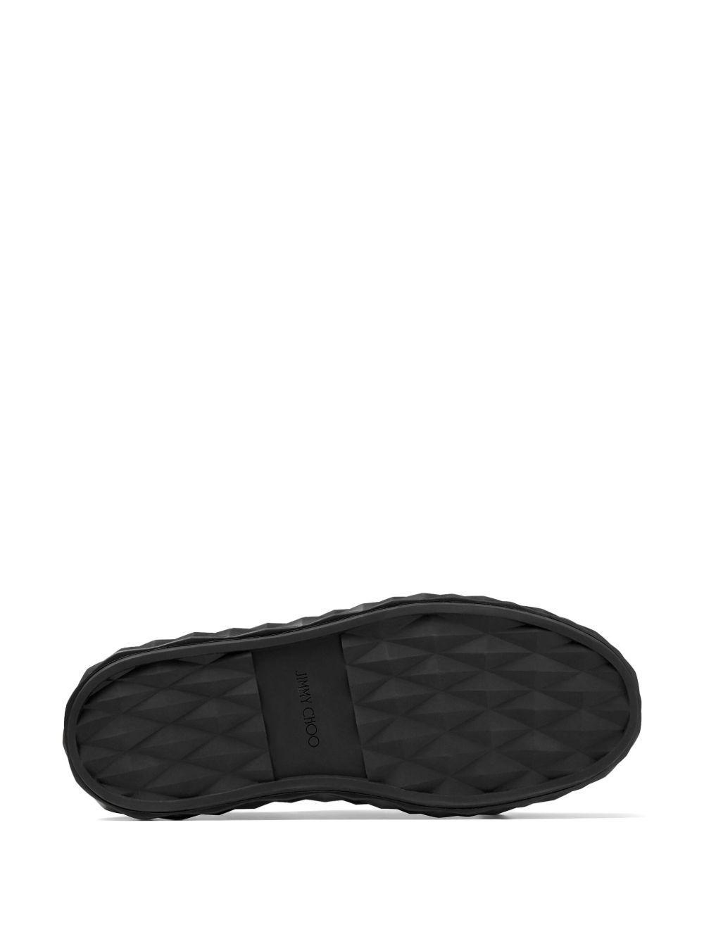 Diamond Maxi leather sneakers  Product Image