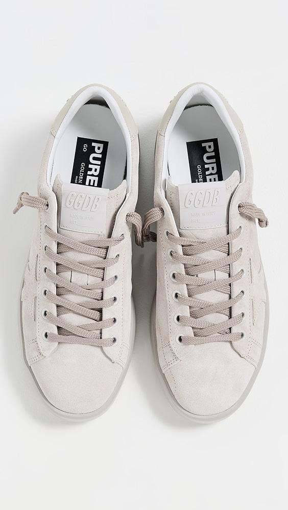 Golden Goose Pure Star Suede Upper And Star Leather Heel Sneakers | Shopbop Product Image