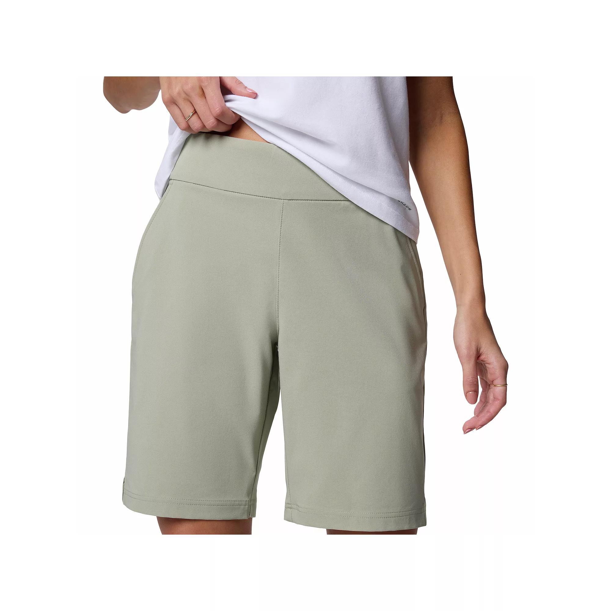 Women's Columbia All Seasons 9-in. Long Shorts, Size: XXL, Black Product Image