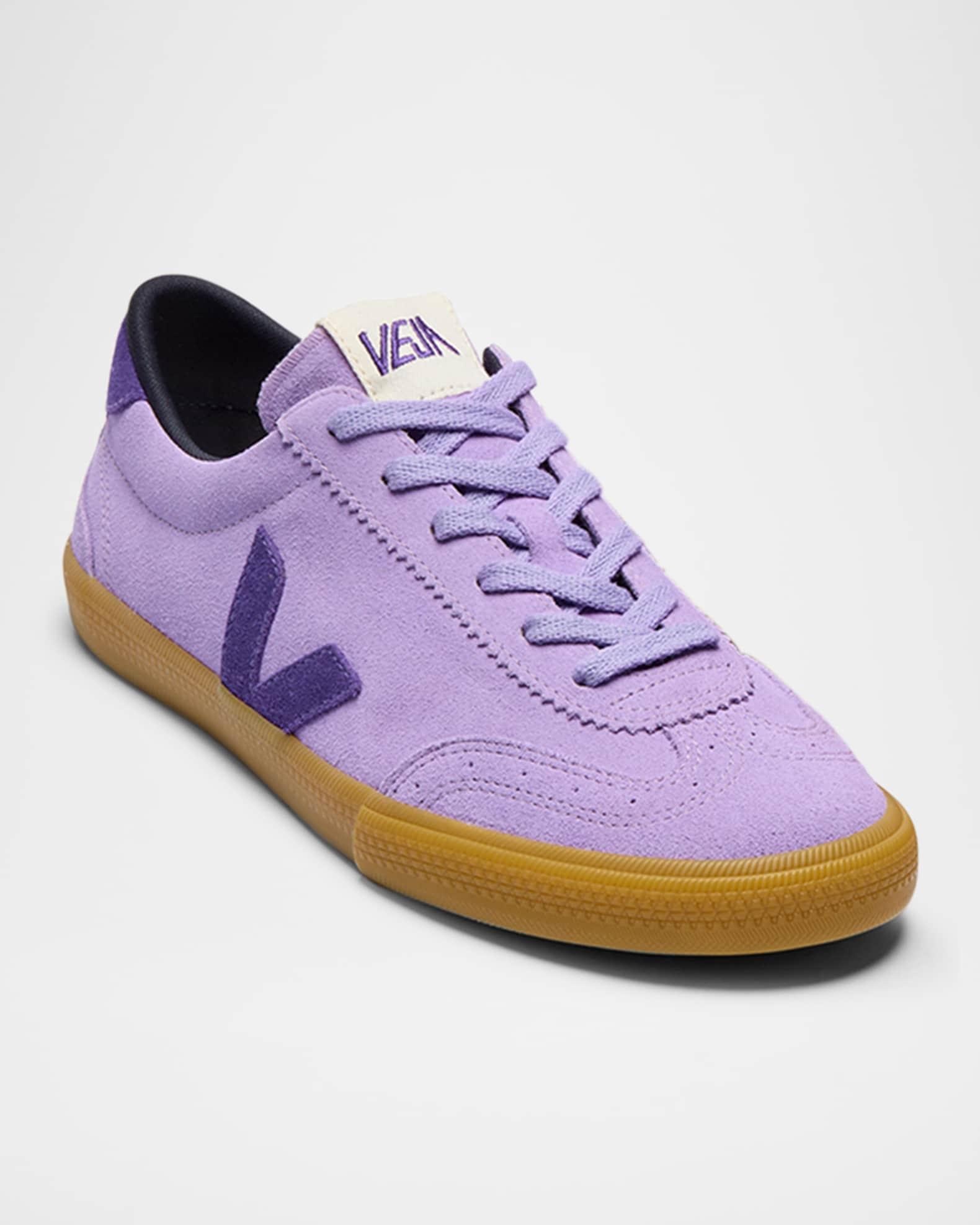 Volley Bicolor Suede Low-Top Sneakers Product Image