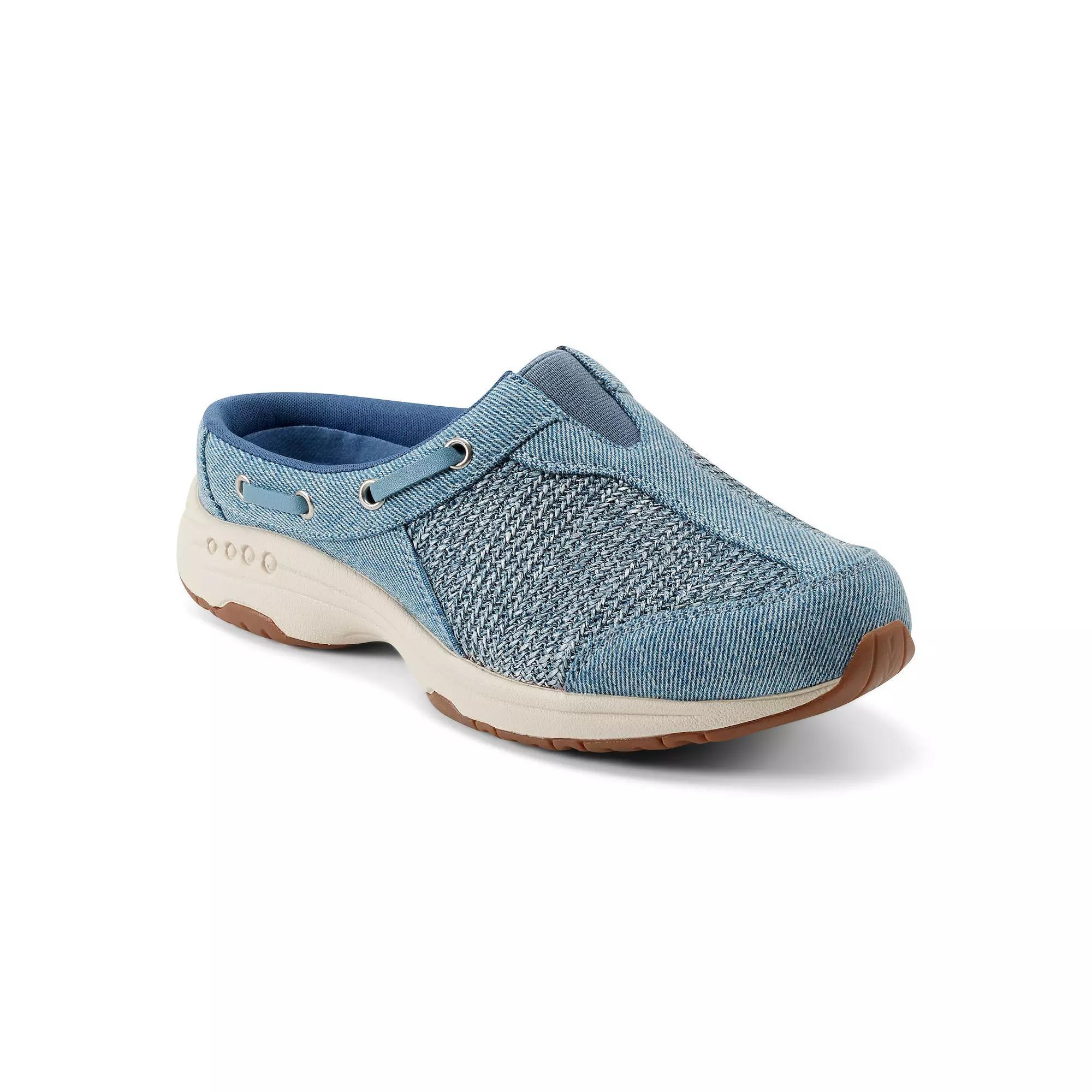 Easy Spirit Travelknot Women's Mules, Size: 9, Blue Blue Blue Raffia Product Image