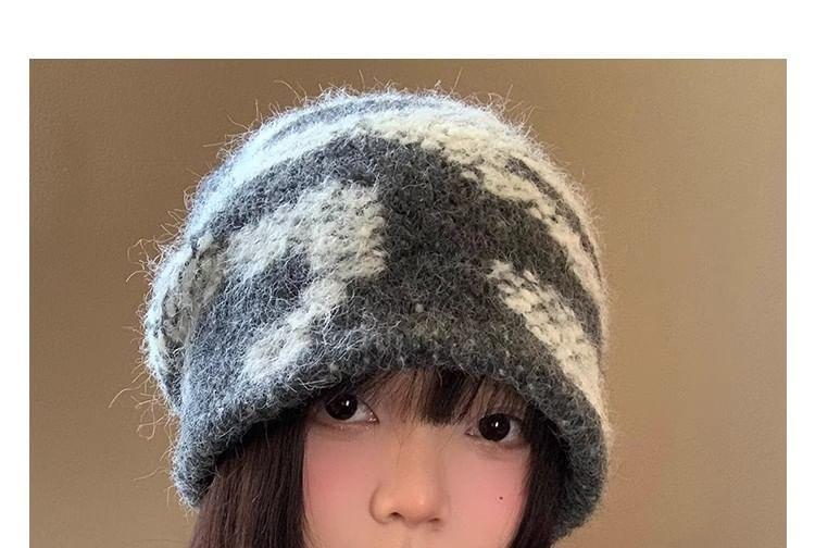 Print Knit Beanie Product Image