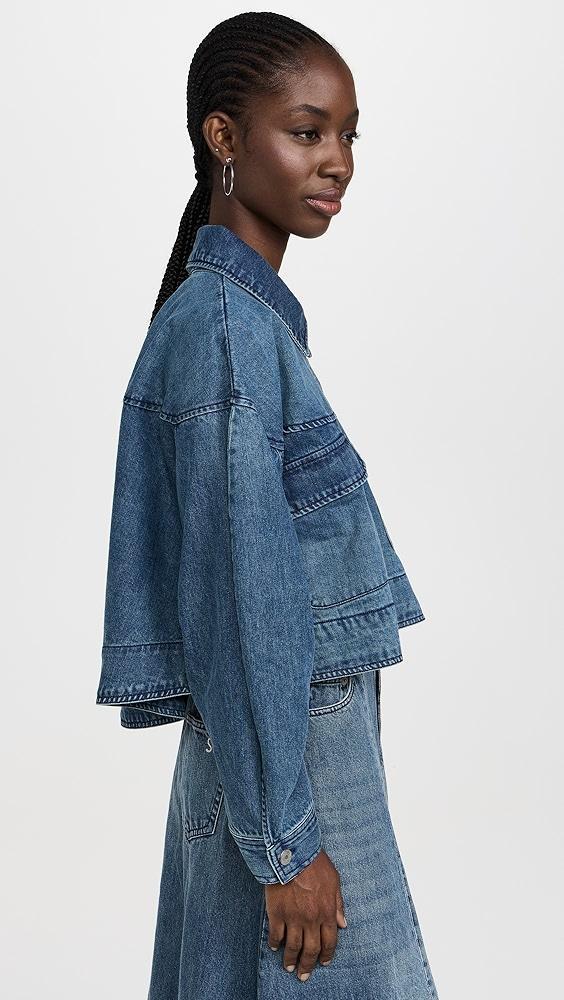 Sea Amari Denim Shirt | Shopbop Product Image