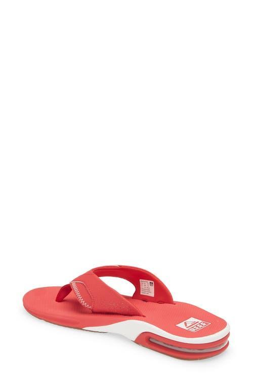 Mens REEF St. Louis Cardinals Fanning Bottle Opener Sandals Product Image