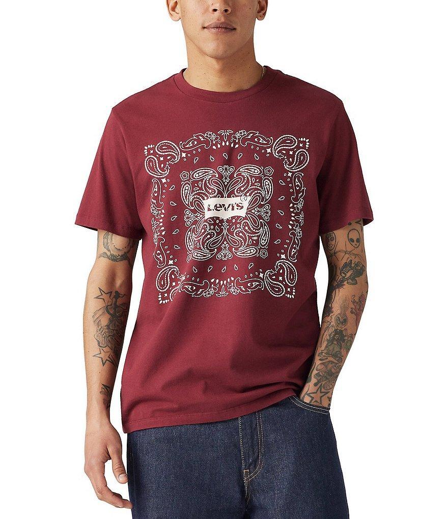 Levi's®Short Sleeve Headline Bandana Print Graphic T-Shirt Product Image