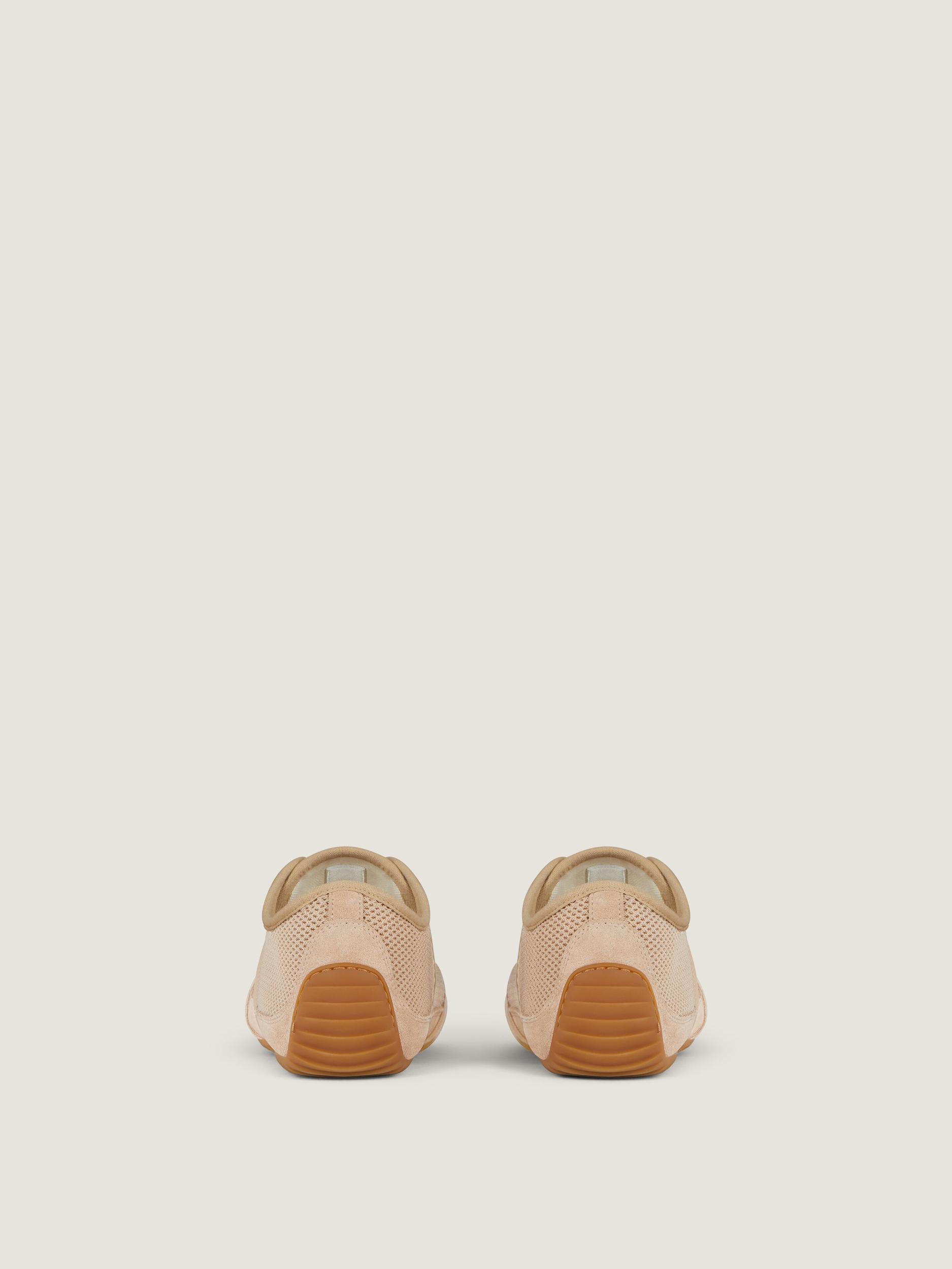 Slim sneakers in mesh and suede Product Image