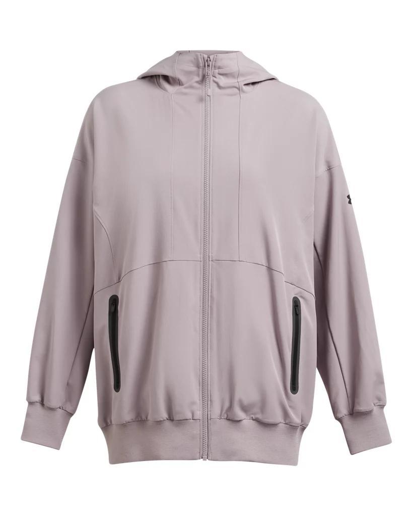 Women's UA Unstoppable Oversized Hooded Jacket Product Image