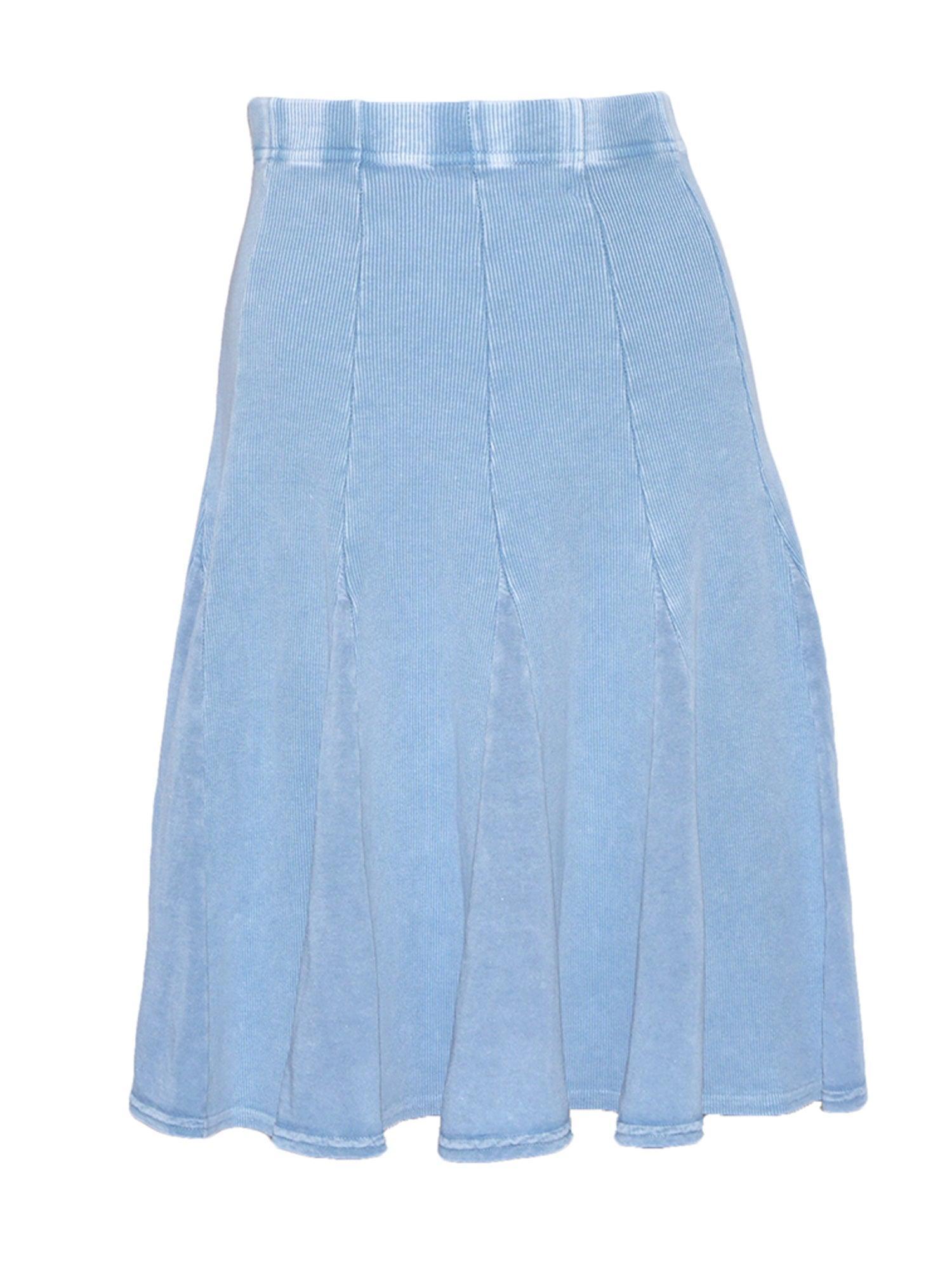 Hard Tail Fit-N-Flare Ribbed Skirt CS-105 Product Image
