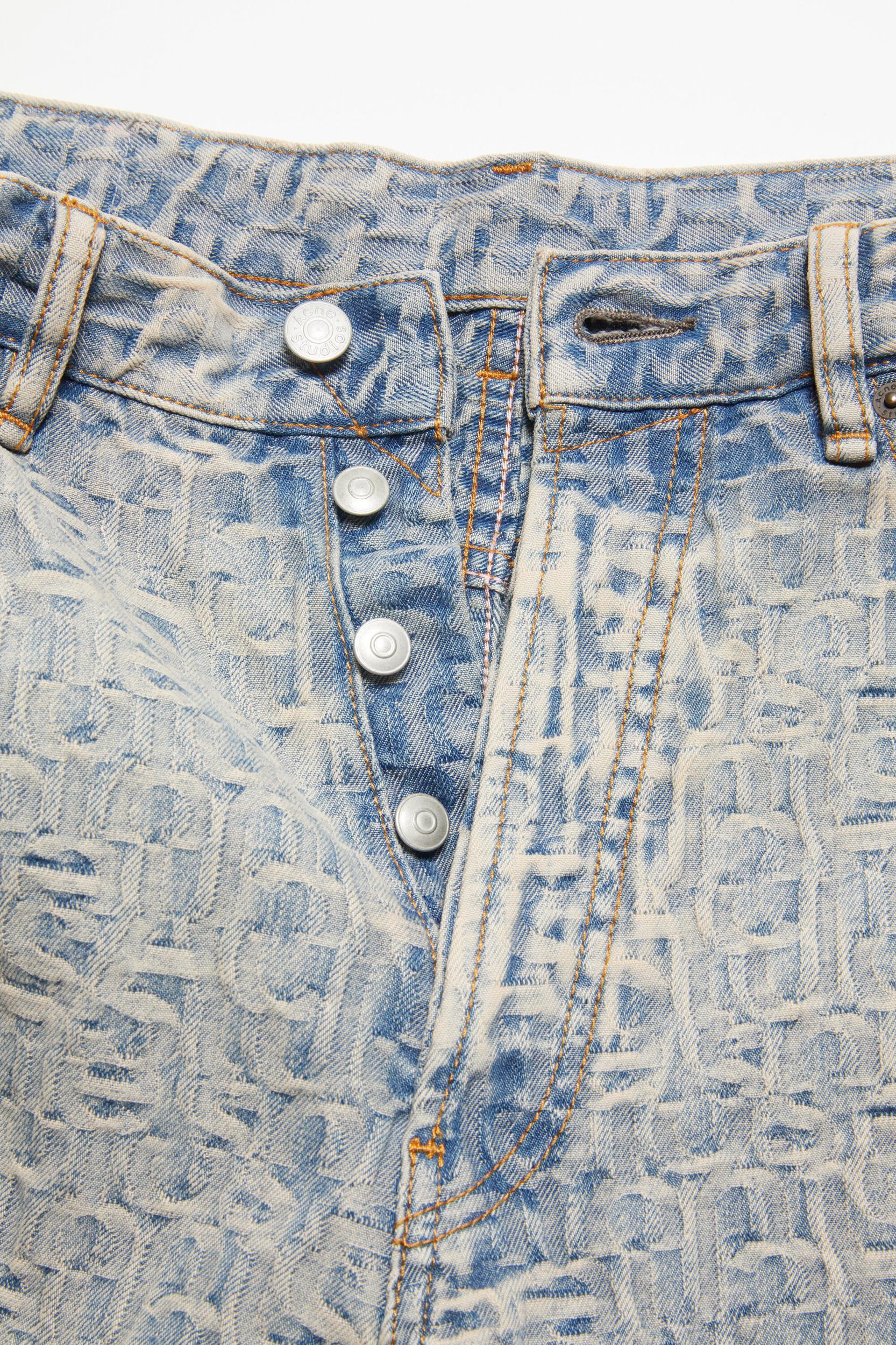 Loose fit jeans - 1981M Monogram Product Image