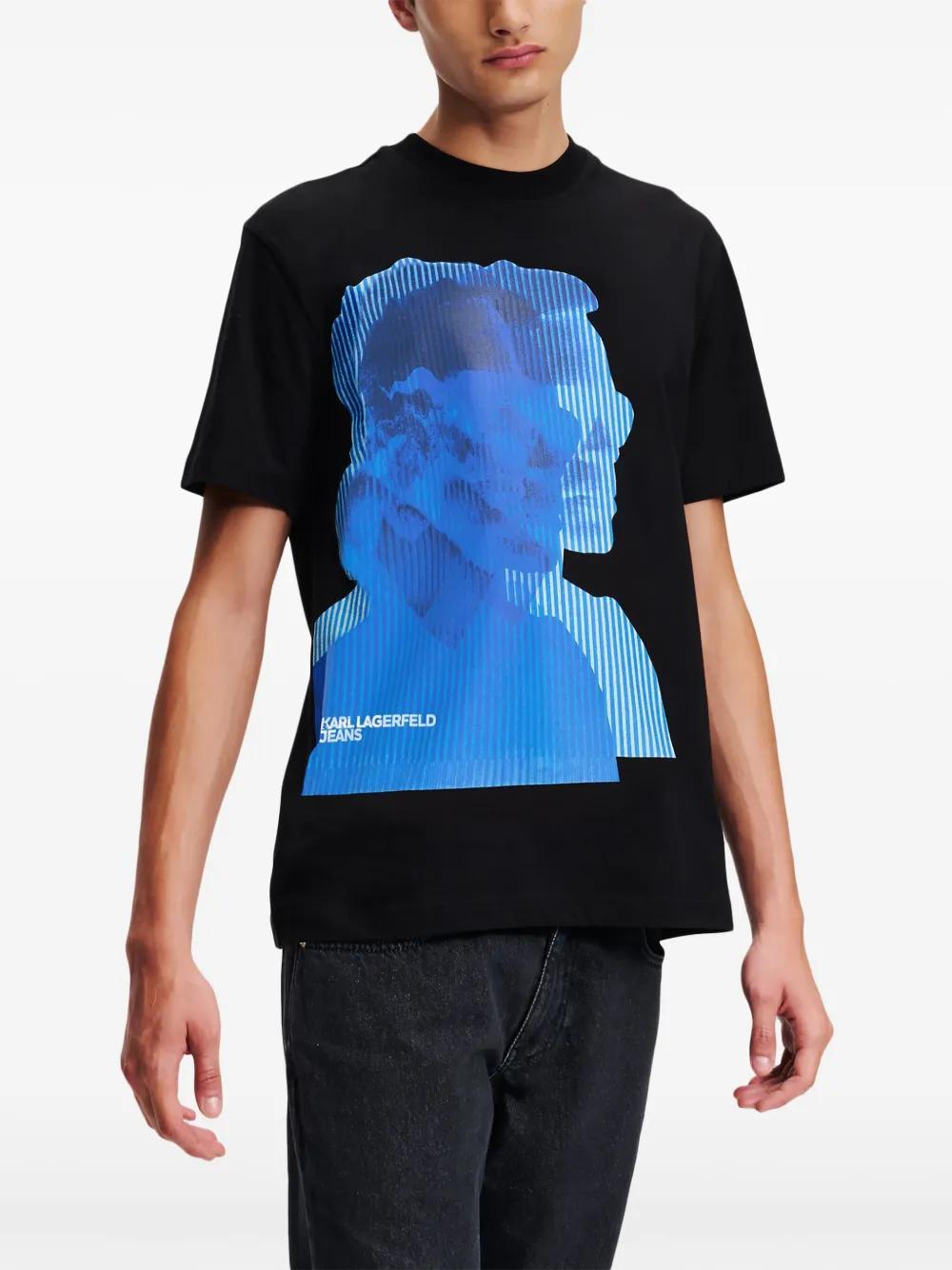Karl-print T-shirt Product Image