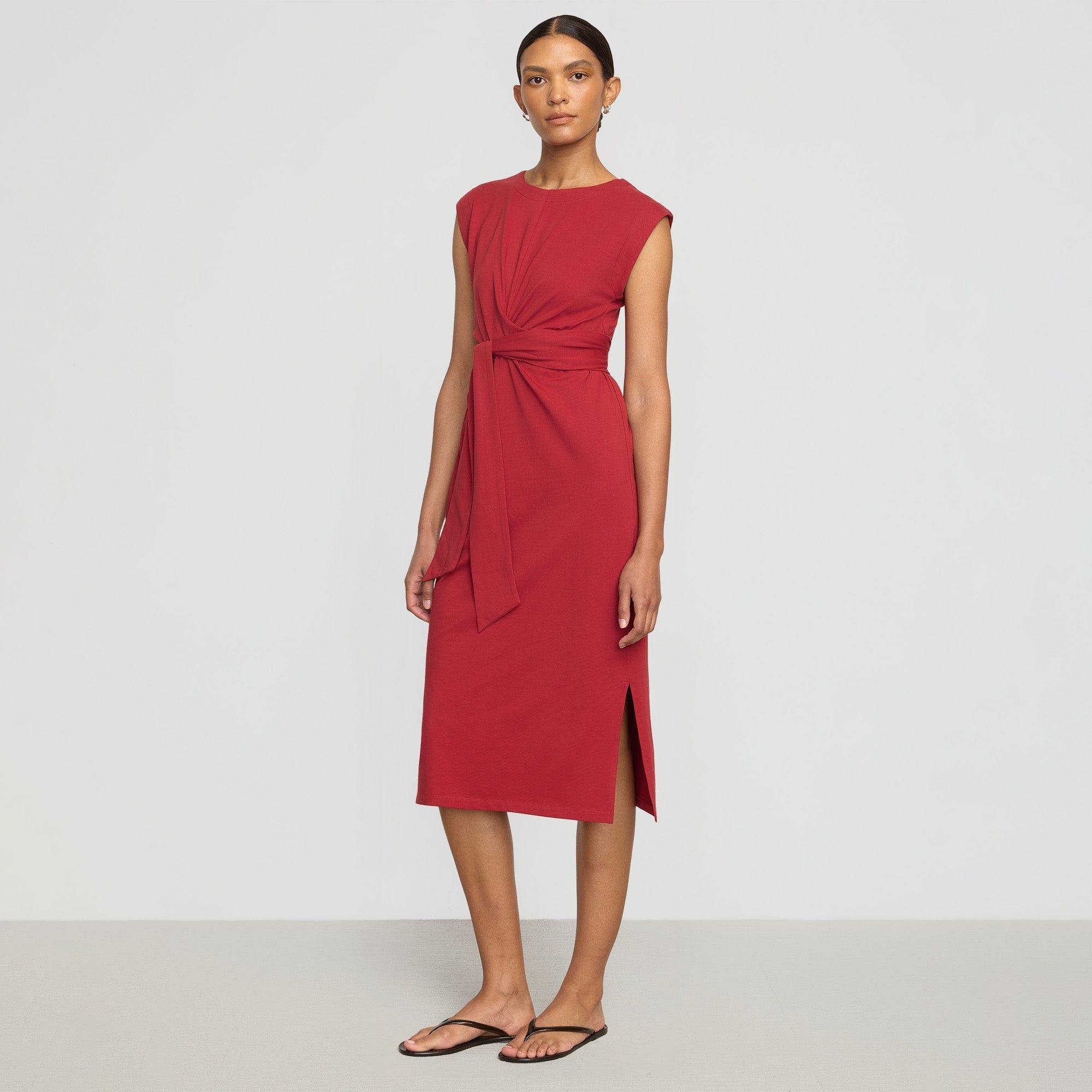 Fei Tie-Front Organic Cotton Dress Product Image
