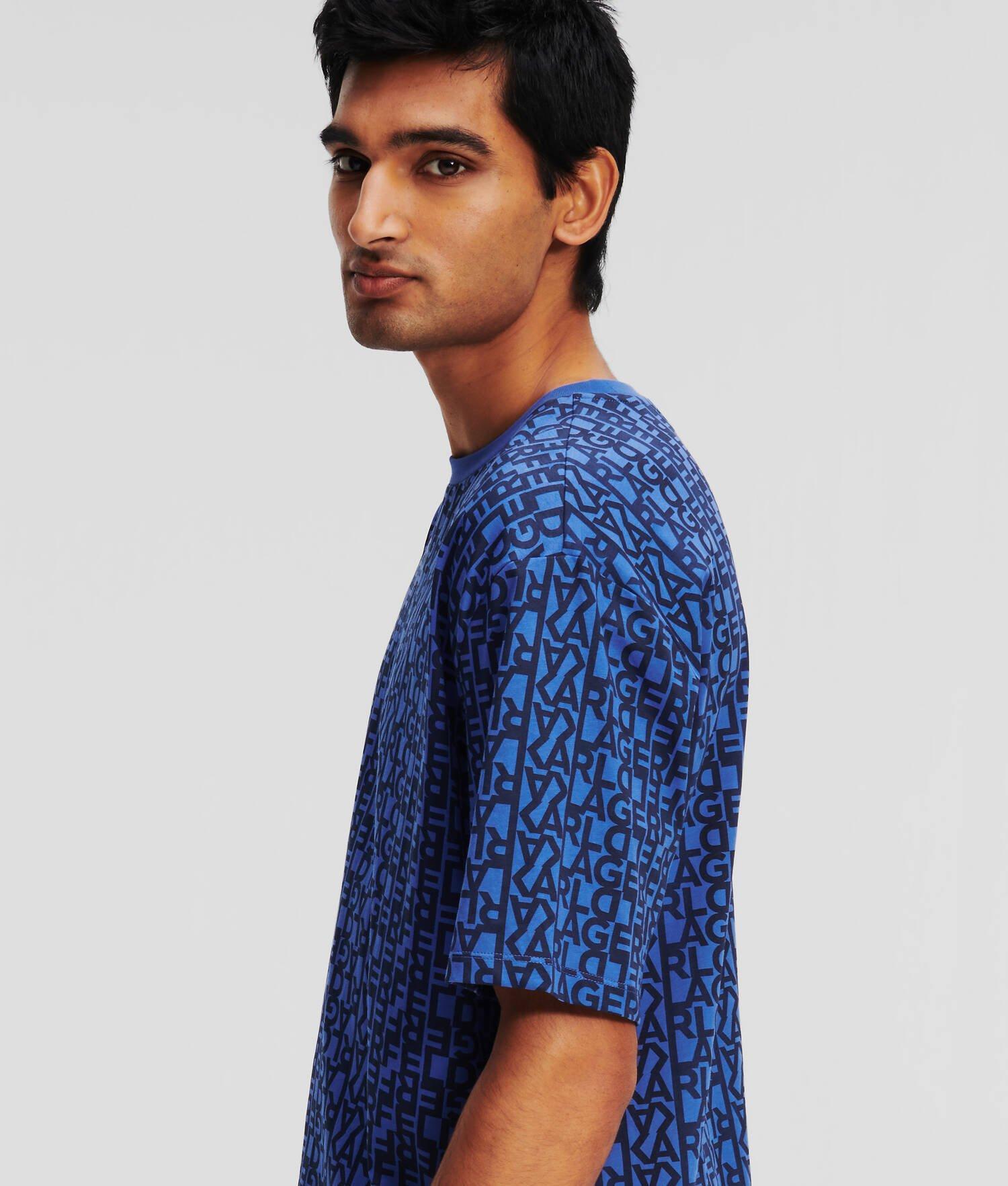 ALL-OVER KARL LOGO T-SHIRT Product Image