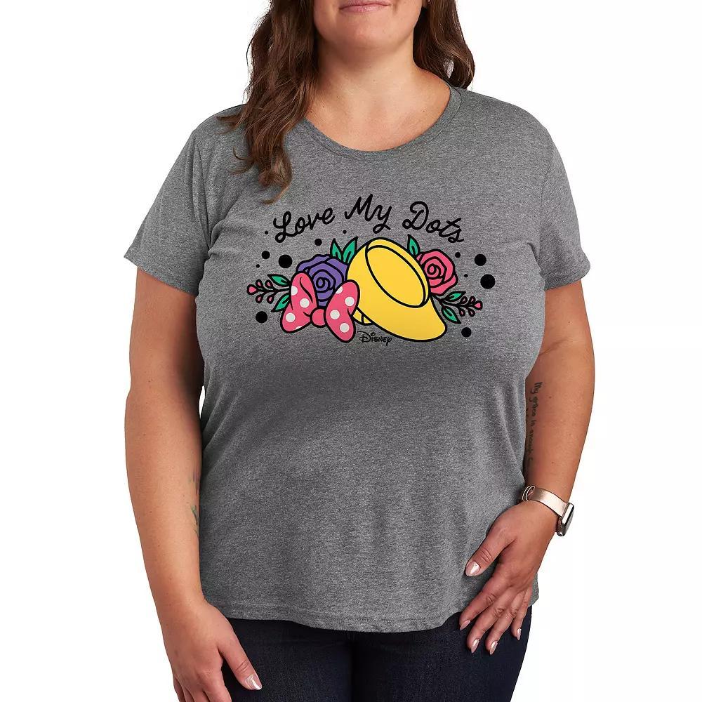 Plus Plants In Porcelain Vases Graphic Tee, Womens Grey Gray Product Image