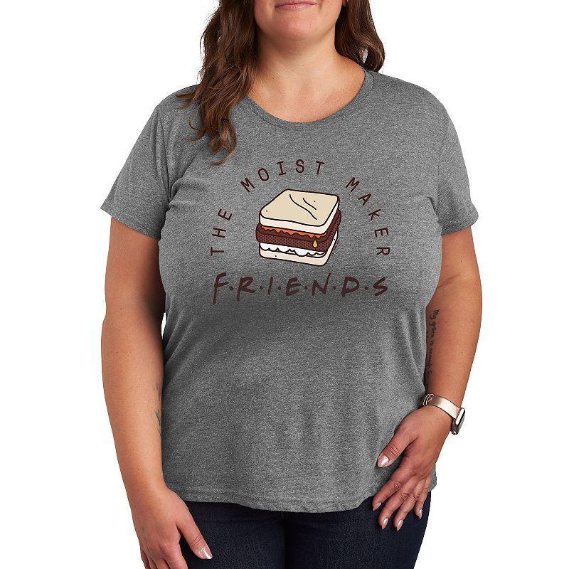 Plus Friends Moist Maker Graphic Tee, Womens Product Image