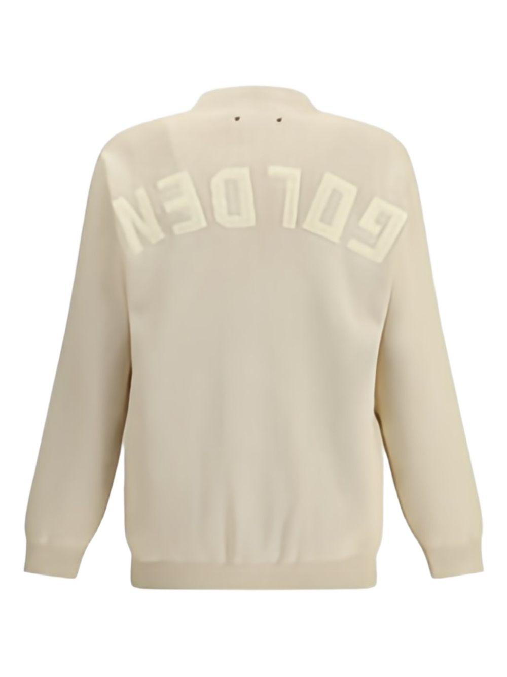 ribbed back-logo cardigan Product Image