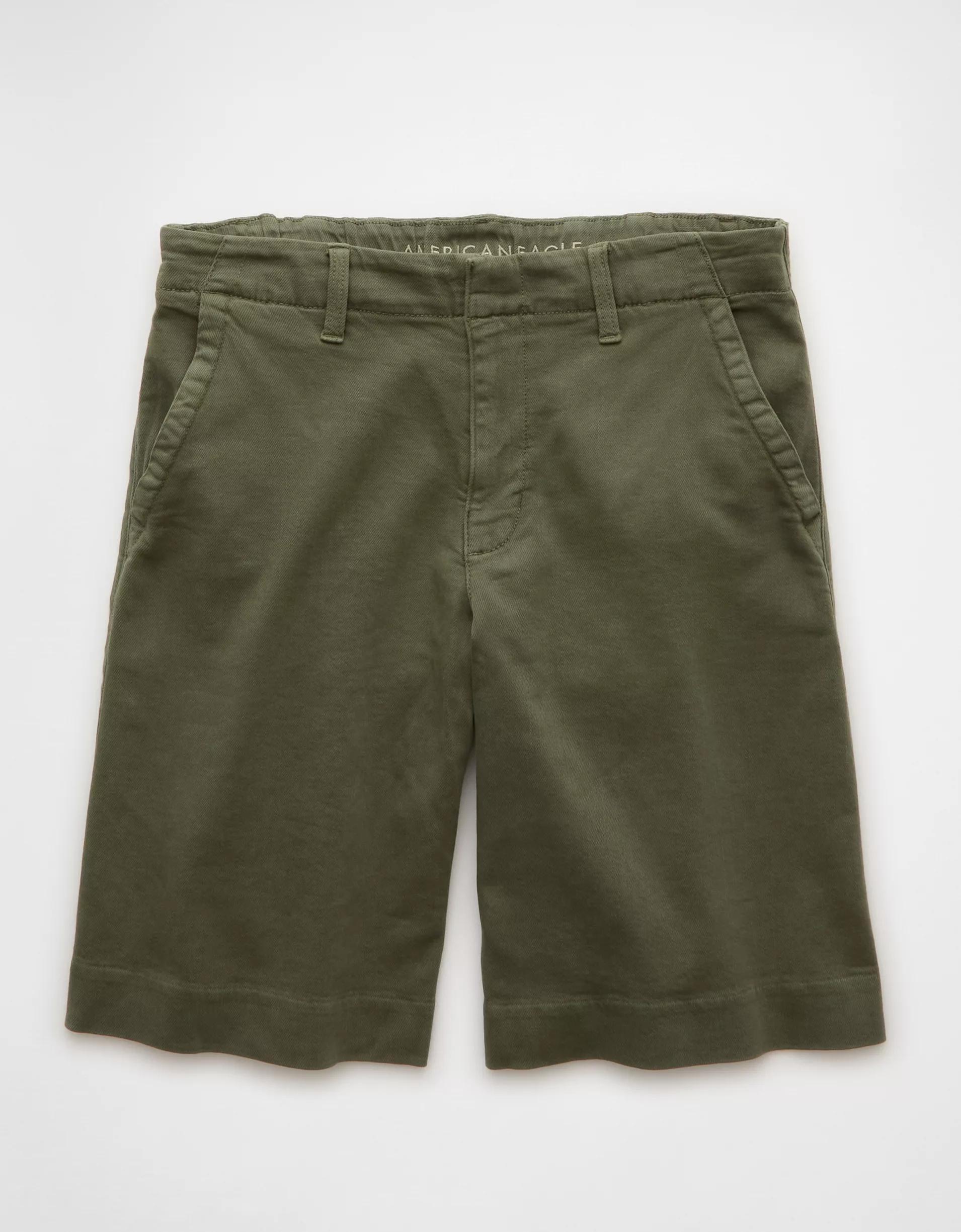 AE 11" Stretch High-Waisted Trouser Short Product Image