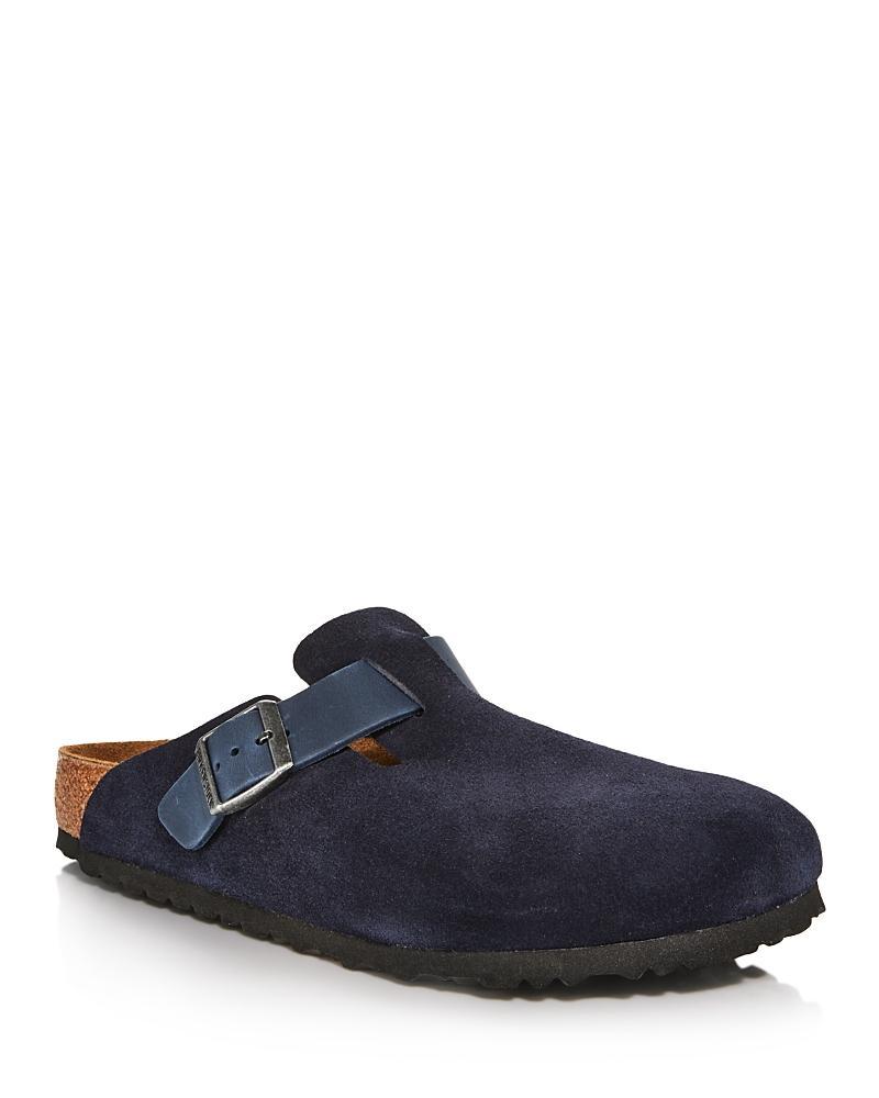 Birkenstock Mens Boston Mixed Material Clogs Product Image