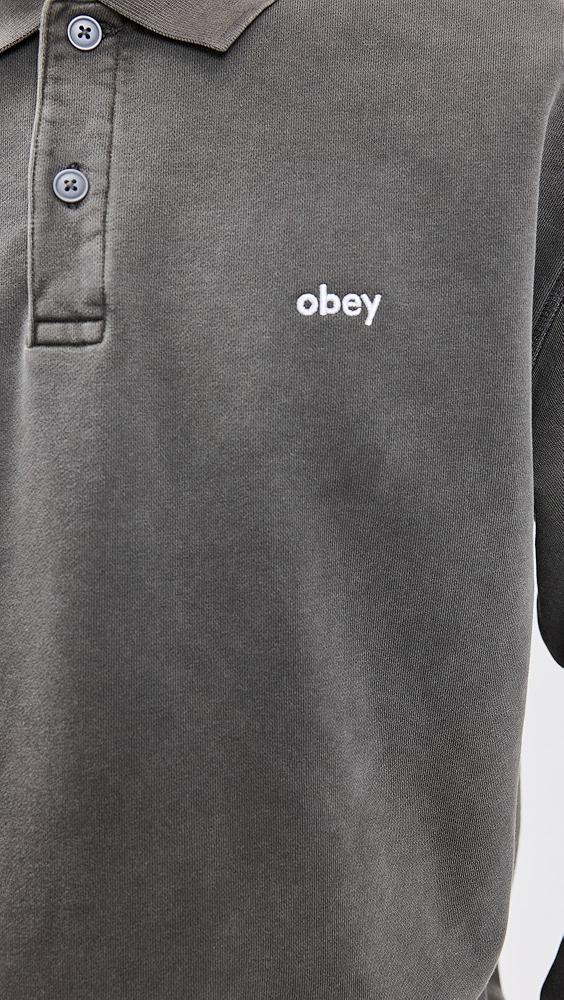 Obey Lowercase Pigment Polo | Shopbop Product Image