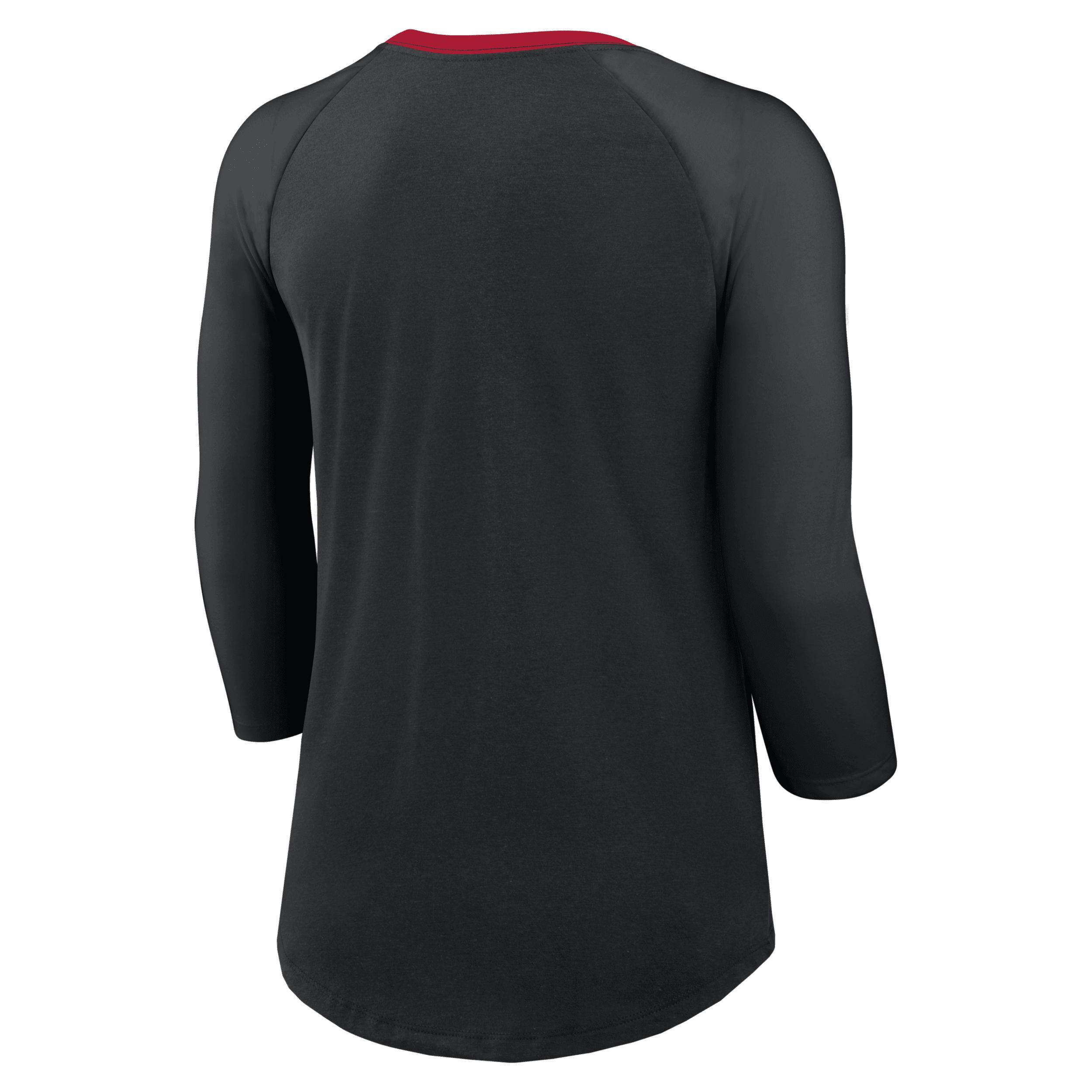 Atlanta Falcons Nike Womens NFL 3/4-Sleeve T-Shirt | 01UE01PX96-PVL Product Image