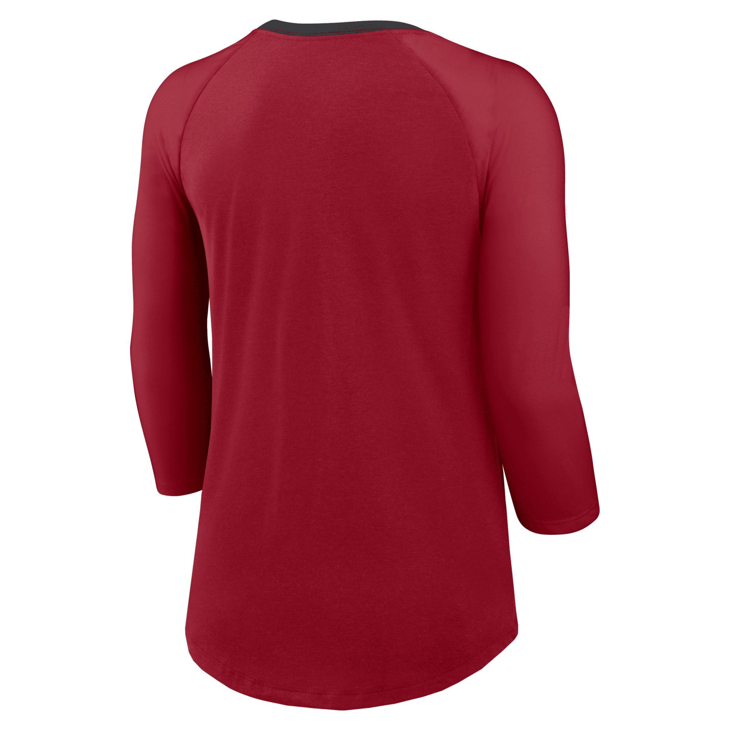 Baltimore Ravens Nike Women's NFL 3/4-Sleeve T-Shirt Product Image