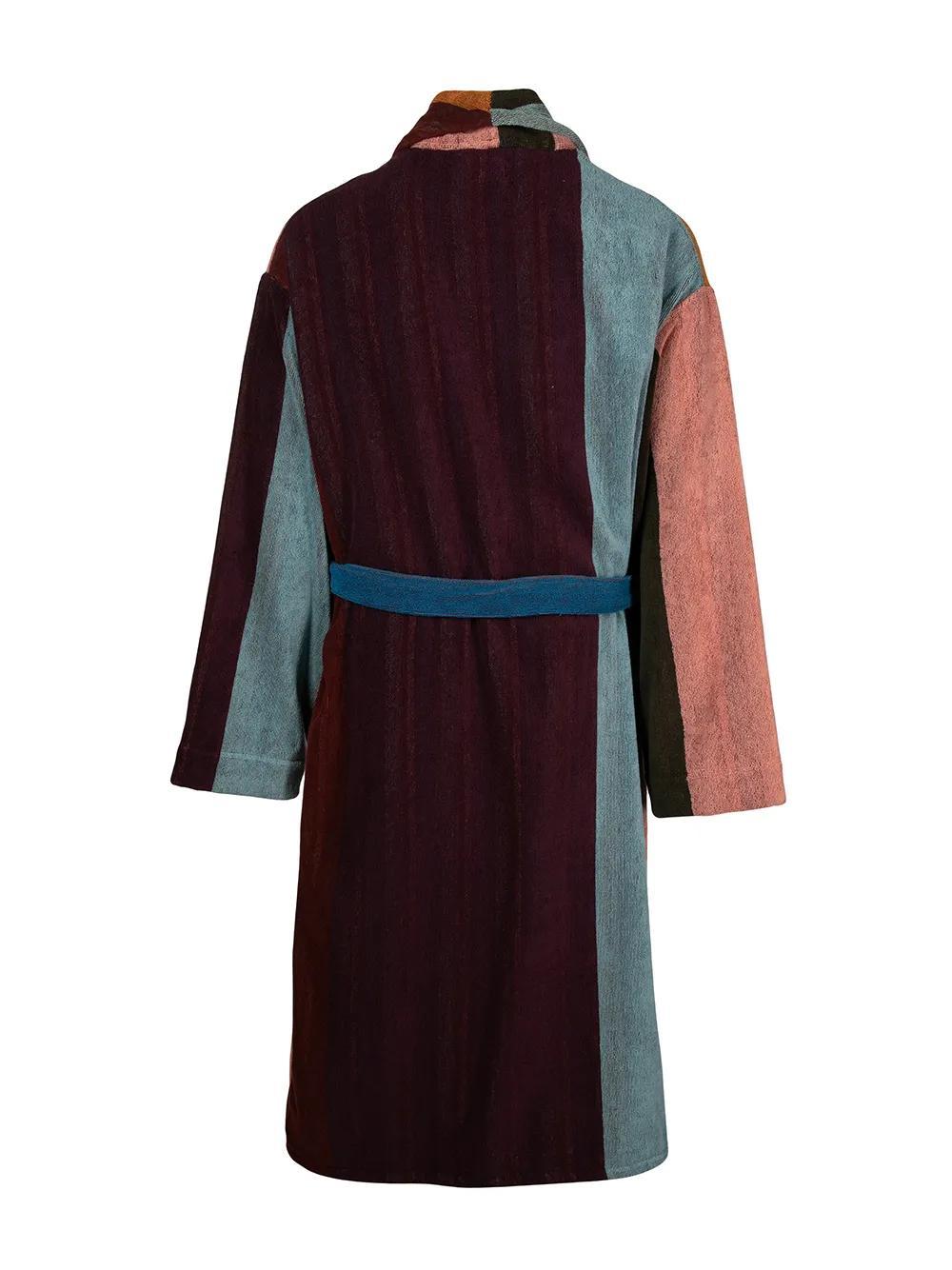 colour-block terrycloth robe Product Image