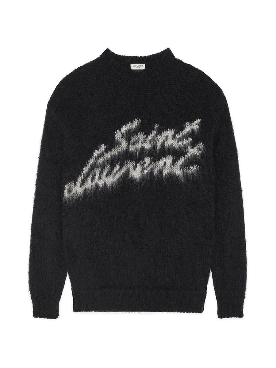 Mens 90s Saint Laurent Sweater In Mohair Product Image