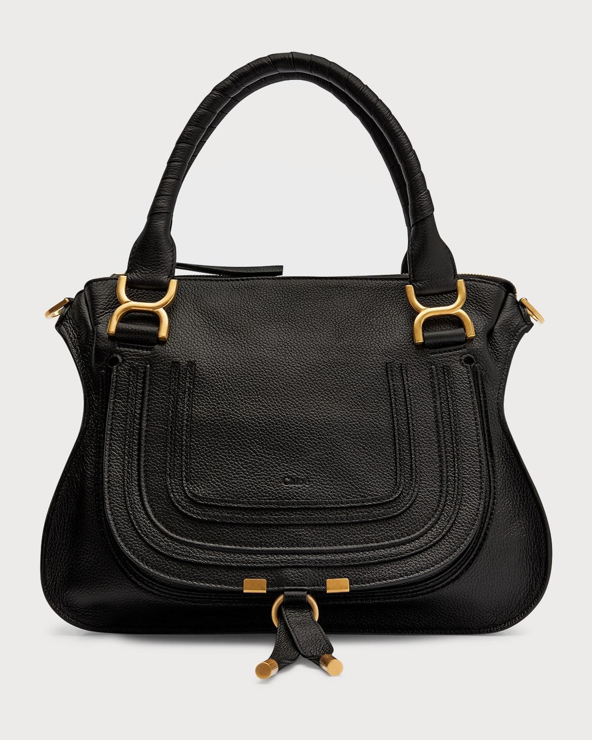 Chloe Marcie Medium Leather Satchel Product Image