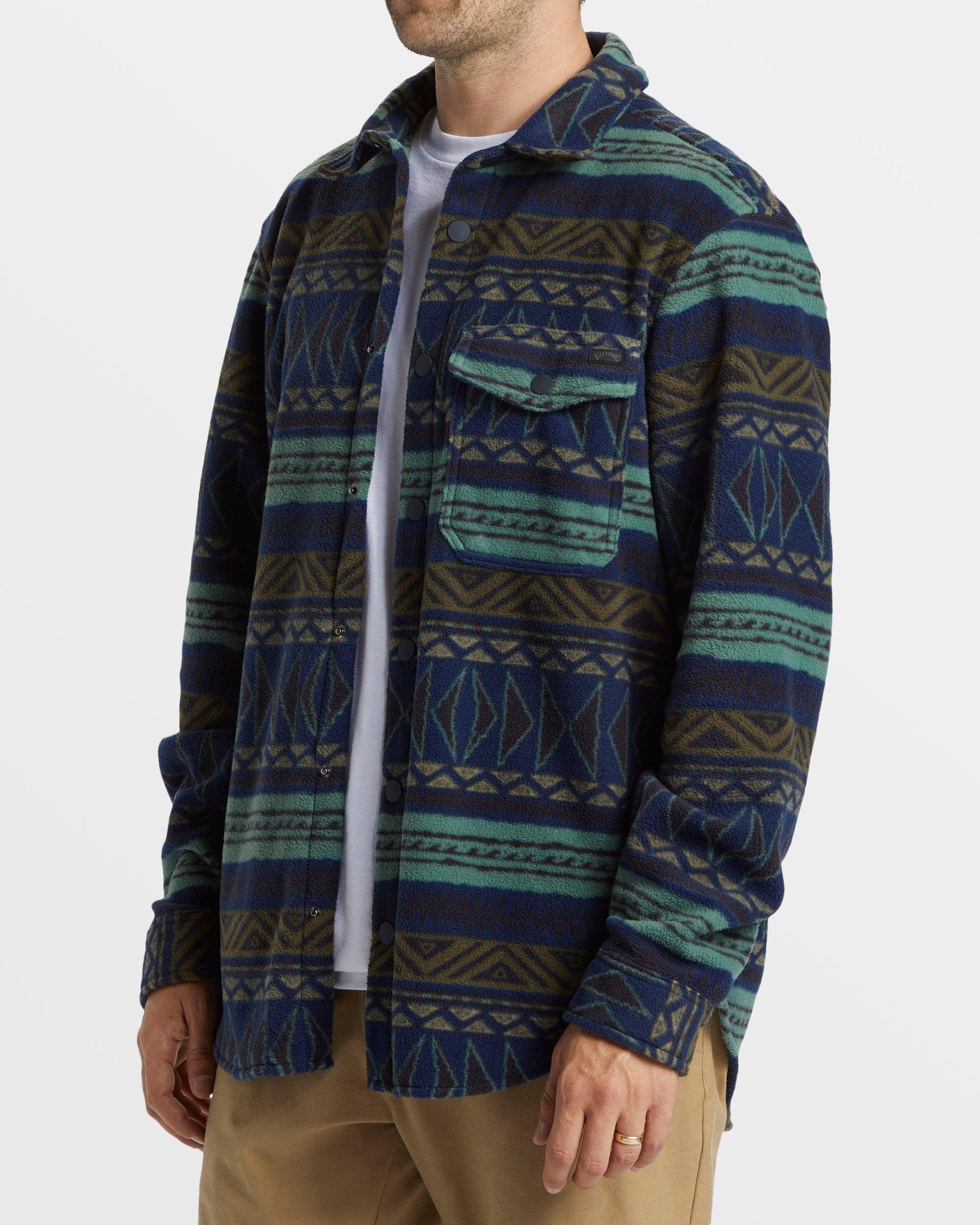 A/Div Furnace Flannel Shirt - Dusty Navy Male Product Image