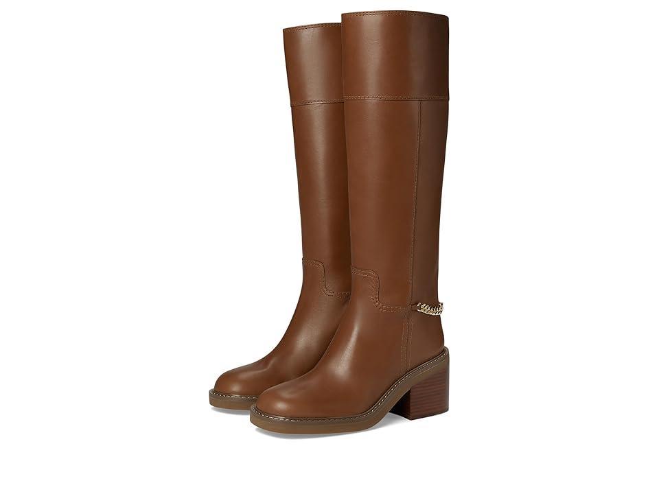 Womens Carlisle 75MM Leather Knee-High Boots Product Image
