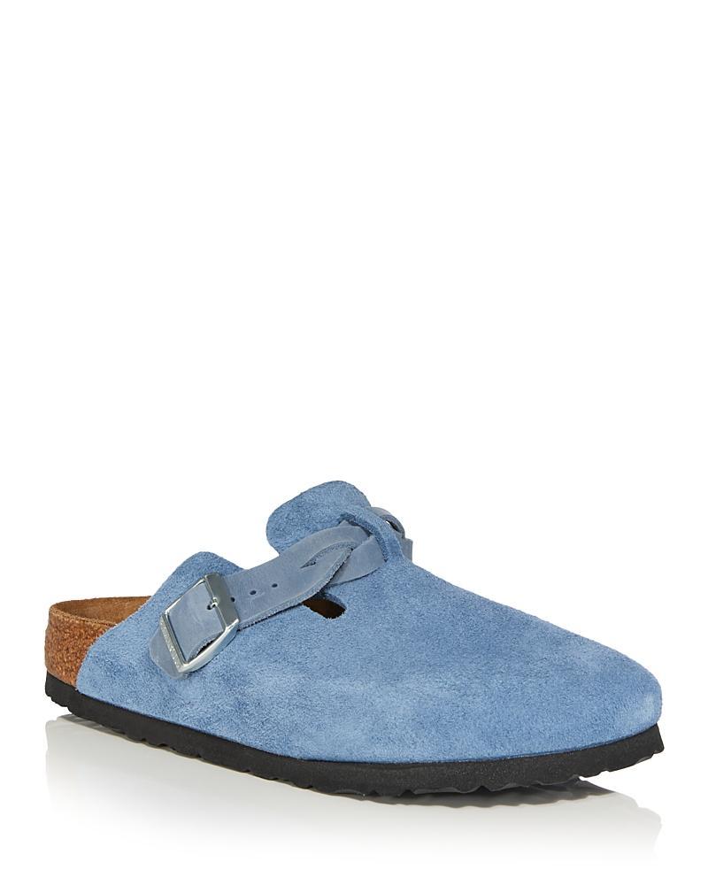 Birkenstock Womens Boston Braid Buckle Clogs Product Image