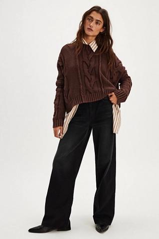 MOTHER The Spitfire Ankle Fray Jeans Product Image