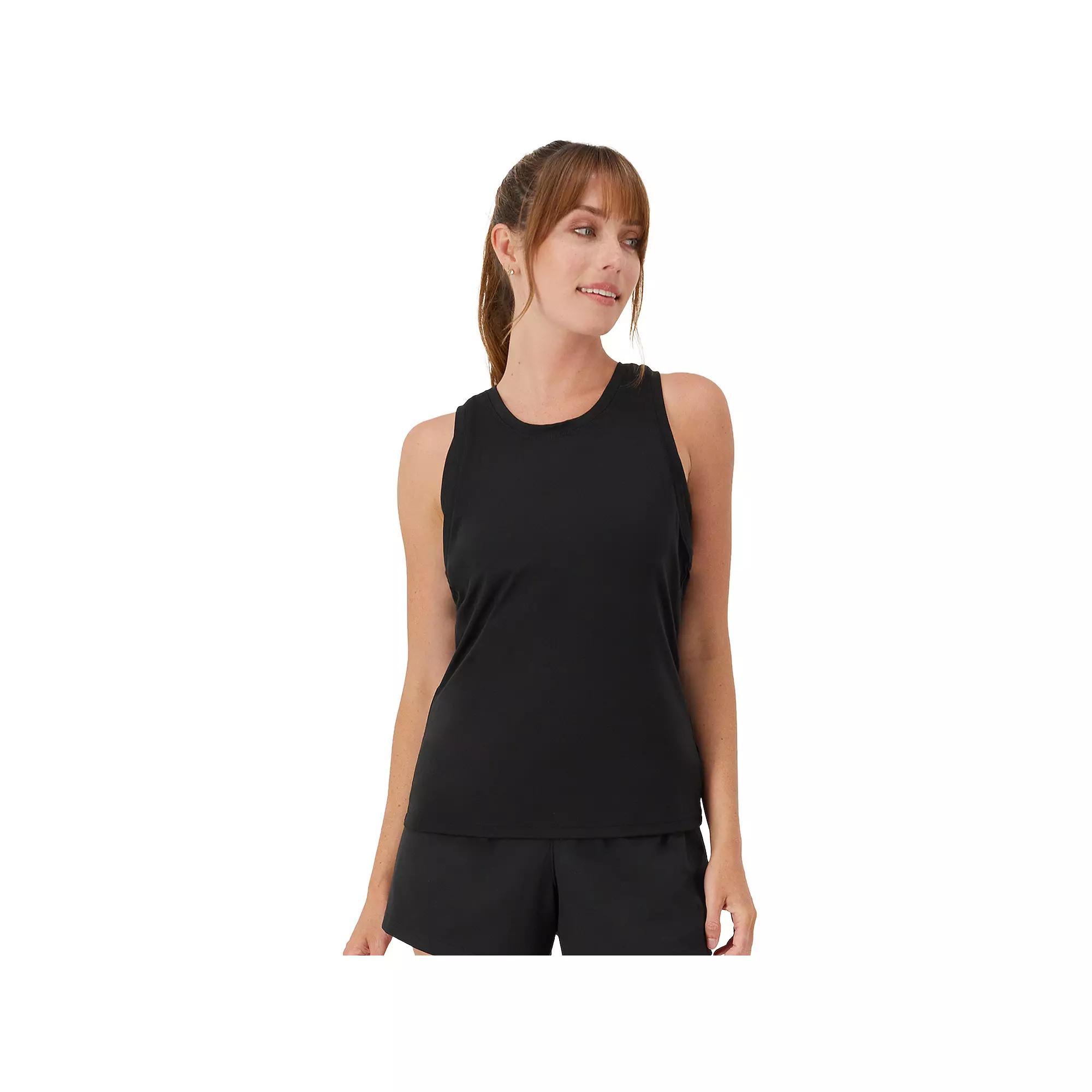 Women's Hanes Moves™ Performance Tank, Size: Large, Black Product Image