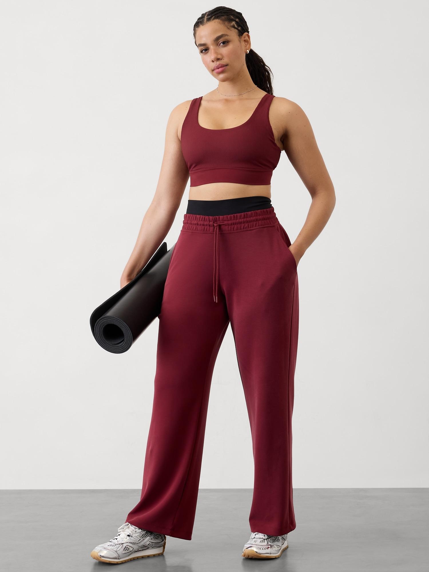 Seasoft Mid Rise Straight Pant Product Image