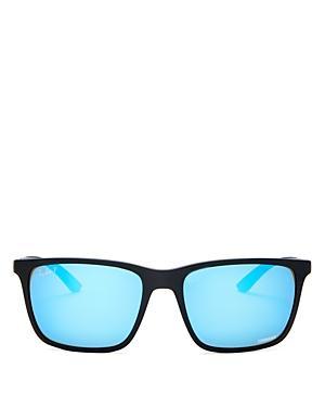 Ray-Ban Rb4385 Sunglasses Frame Blue Lenses Polarized Product Image