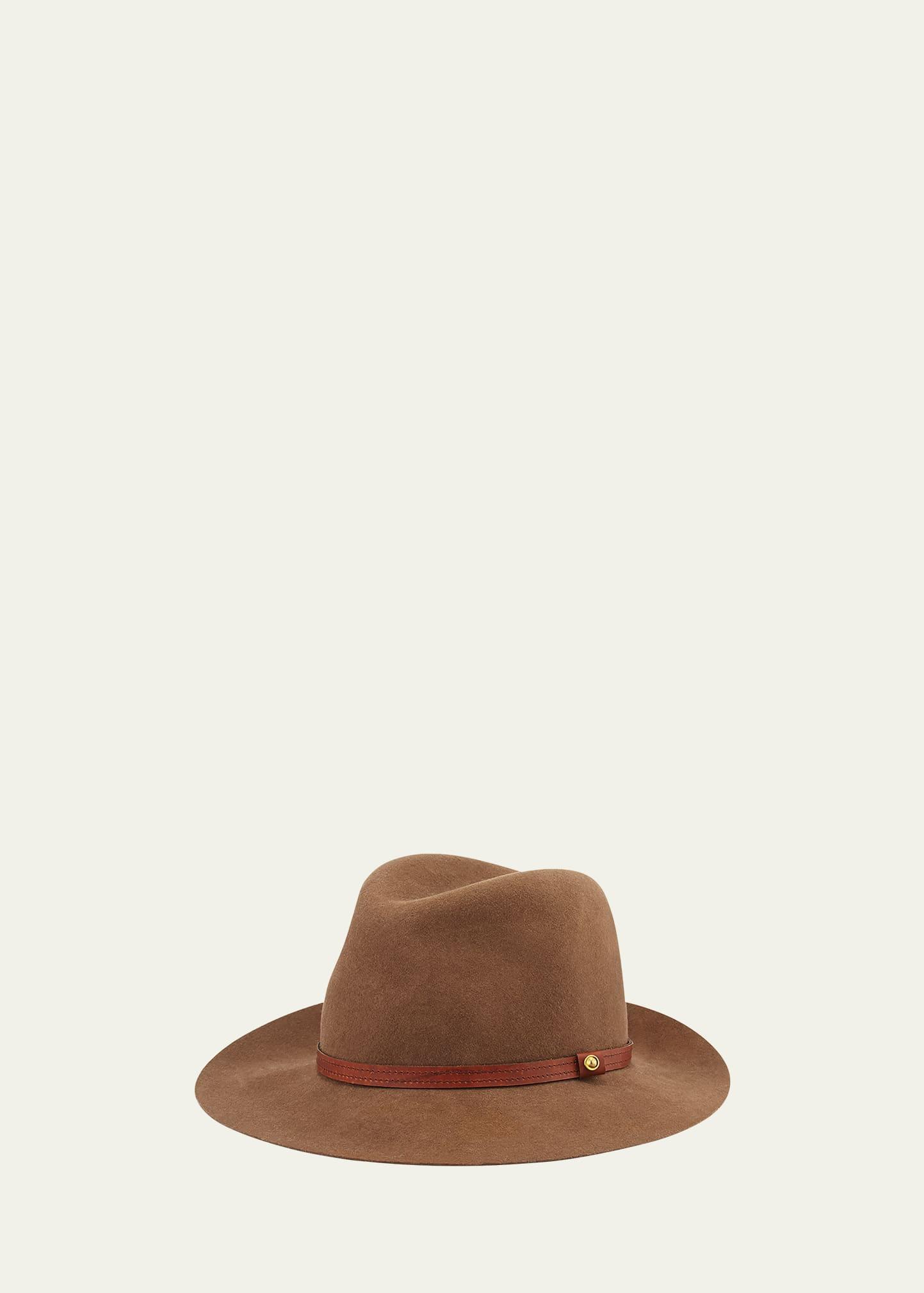 Floppy Brim Wool Fedora Hat Product Image