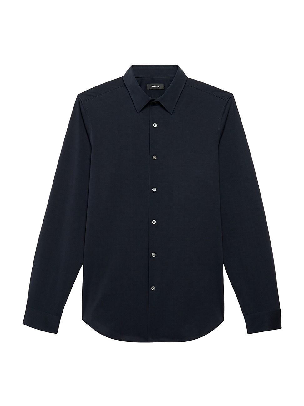 Mens Sylvain Shirt in Structure Knit Product Image