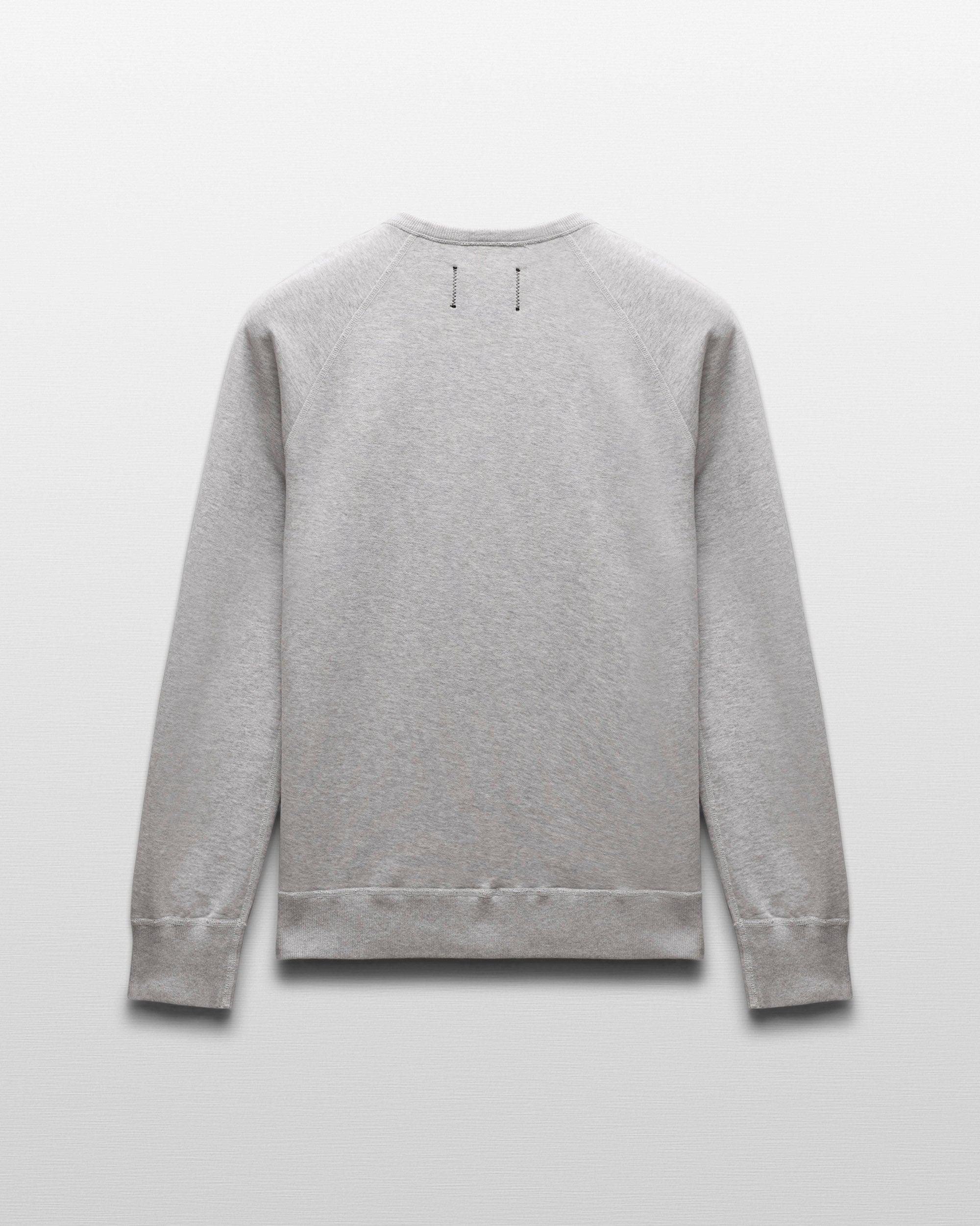 Midweight Terry Slim Crewneck Male Product Image