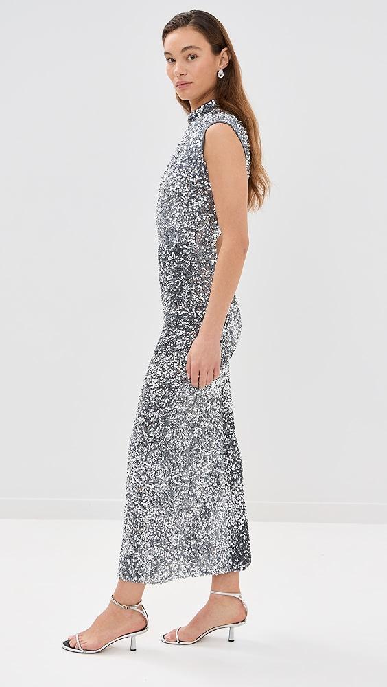 BARDOT Kelso Velvet Sequin Maxi Dress | Shopbop Product Image