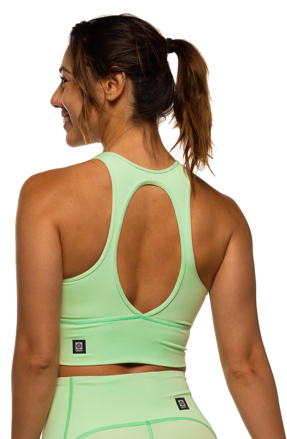 Rae Sports Bra - Turquoise Female Product Image