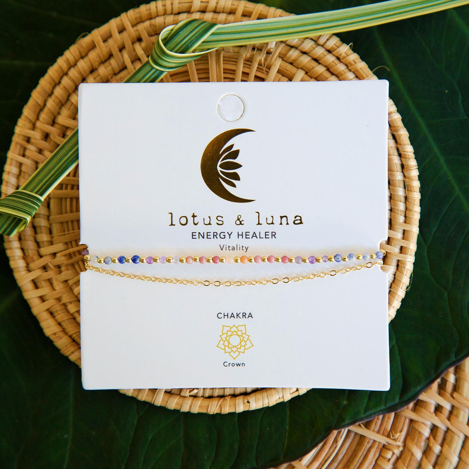 Energy Healer Healing Layered Bracelet (Gold) Product Image