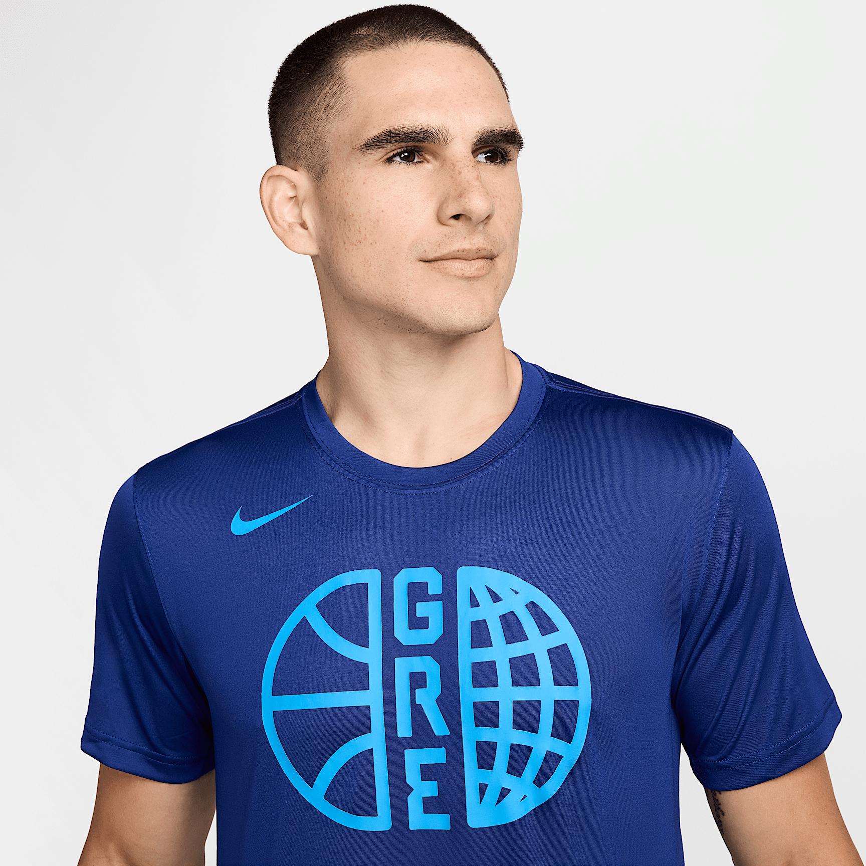 Greece Practice Men's Nike Basketball T-Shirt Product Image