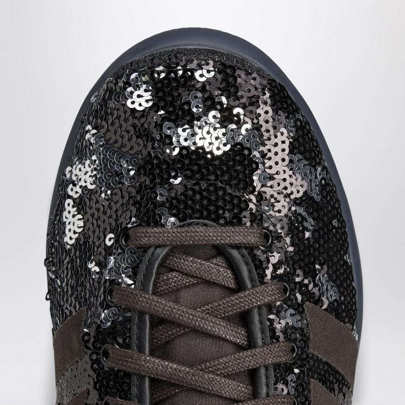 ADIDAS ORIGINALS Adidas X Wales Bonner X Wales Bonner Karintha Sequin Sneakers In Brown Product Image