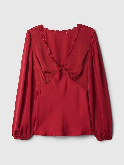 Satin Empire Top Product Image